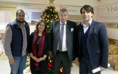 Visit of Palestinian Higher Presidential Committee of Churches Affairs to BDF